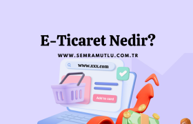 E-Ticaret Nedir?